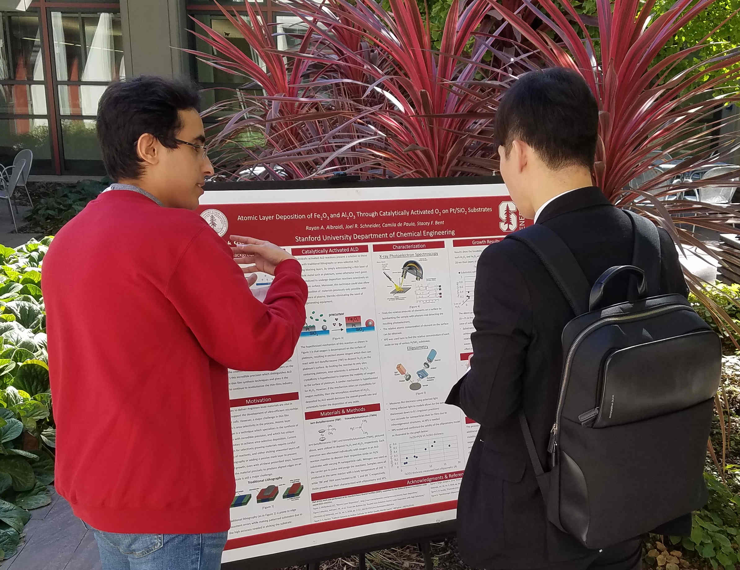 Summer Research Student Presents Project at Department's Convocation
