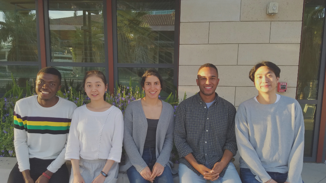 New Graduate Students and Post-docs Join the Group